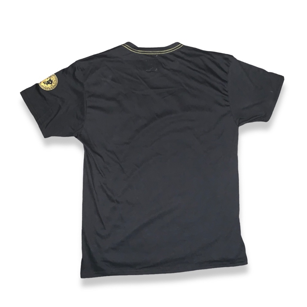 MENS CHROME EDGE BORDO CROMATO BAROQUE PRINT TSHIRT - Picture 3 of 5